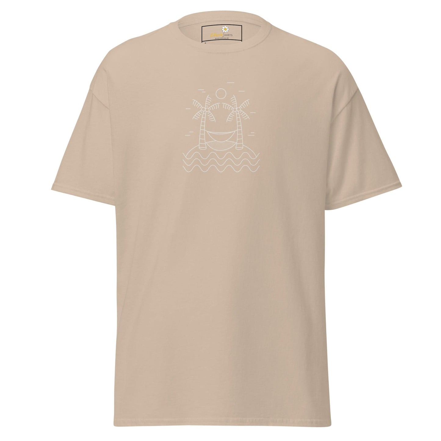 Unisex classic tee - SUMMER SUNNY ISLAND - REGULAR - Sand / S