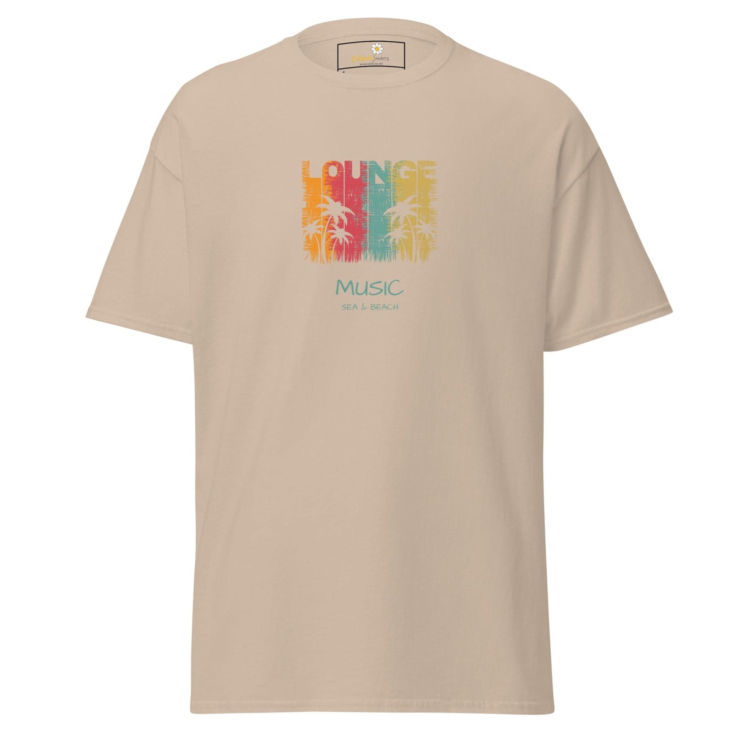 Unisex classic tee - MUSIC LOUNGE - REGULAR - Sand / S