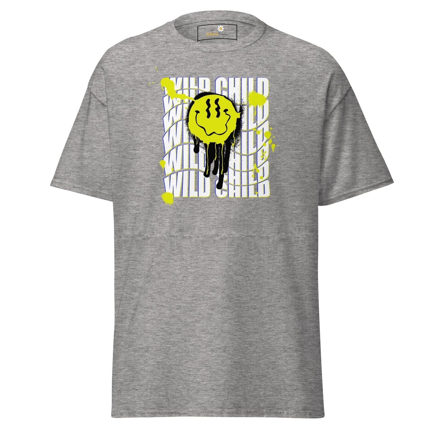 Unisex classic tee - MISC WILD CHILD SMILE - REGULAR - Sport Grey / S