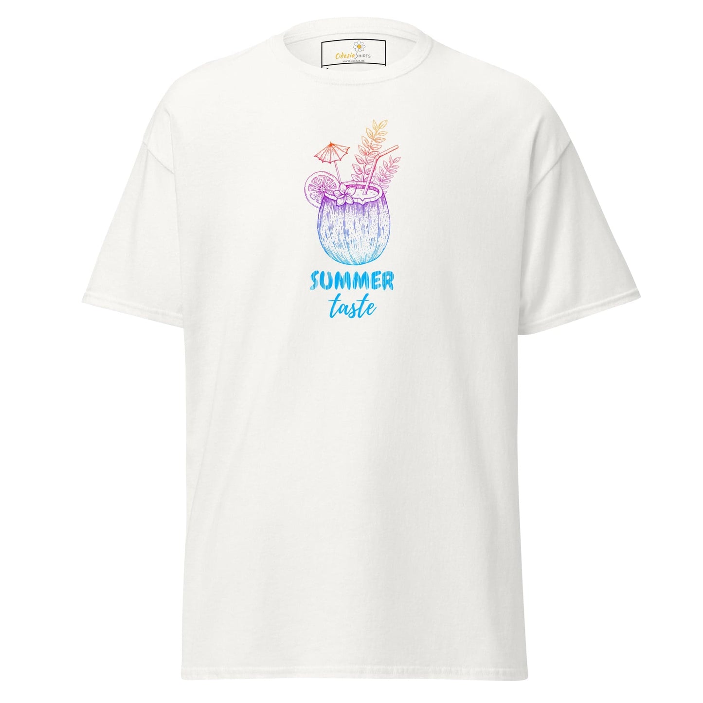 Unisex classic t-shirt - SUMMER MISC TASTE - REGULAR - White / S