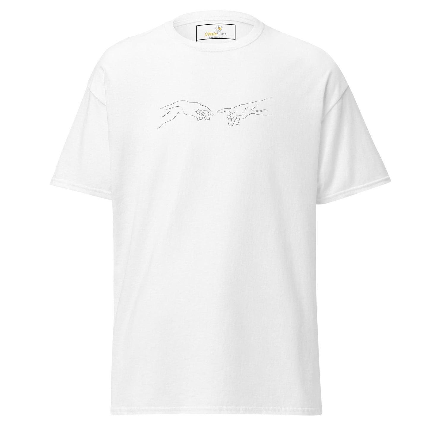 Unisex classic tee - SPIRITUAL TOUCH OF GOD - REGULAR - White / S