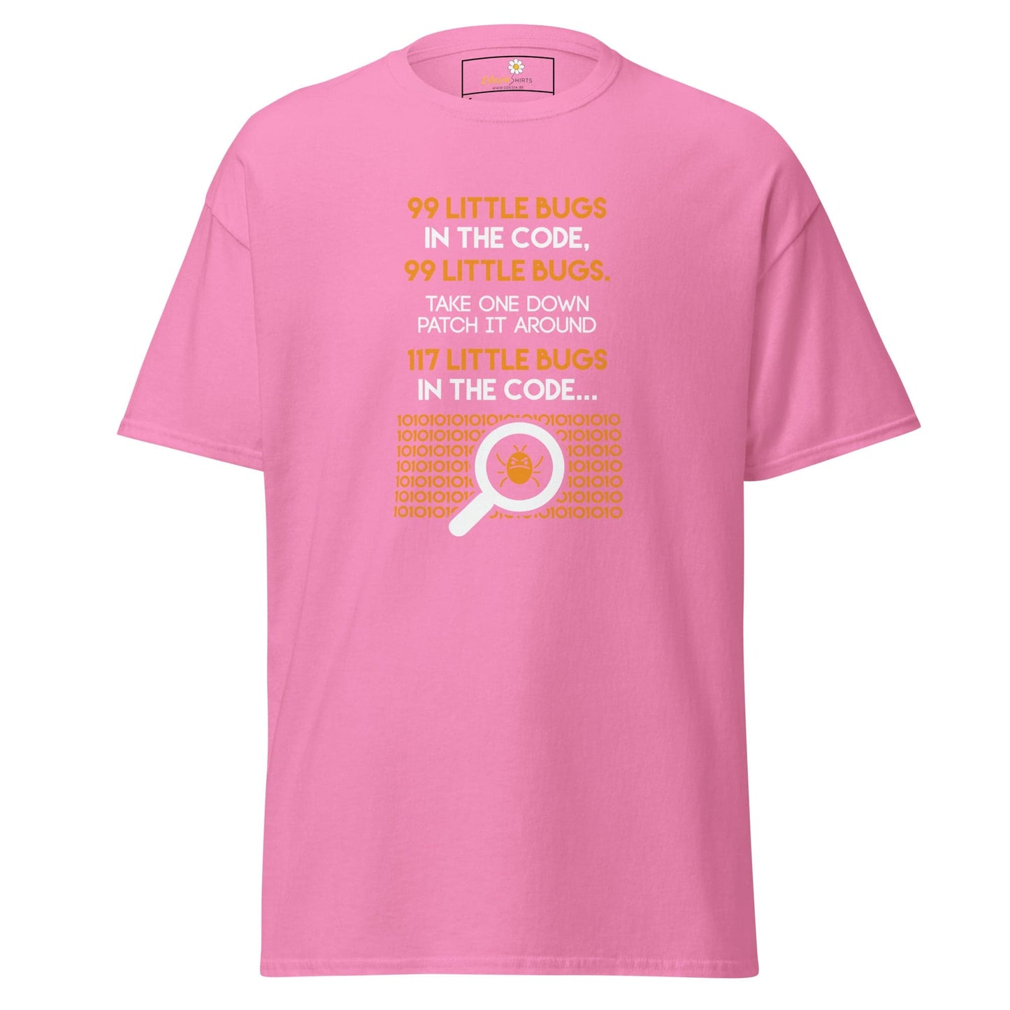 Unisex classic t-shirt - IT 99 LITTLE BUGS - REGULAR - Azalea / S