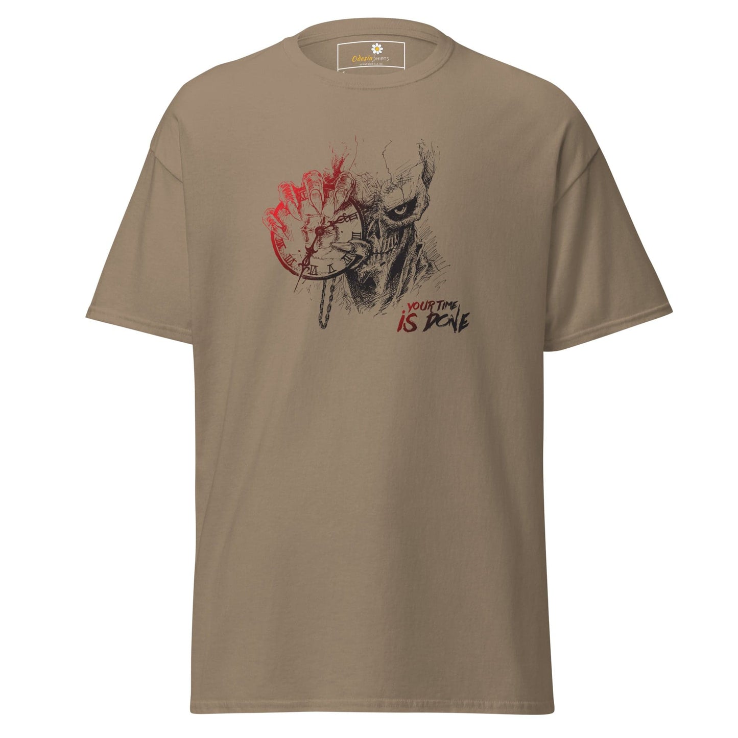 Unisex classic t-shirt - FANTASY TIME IS DUE - REGULAR - Brown Savana / S