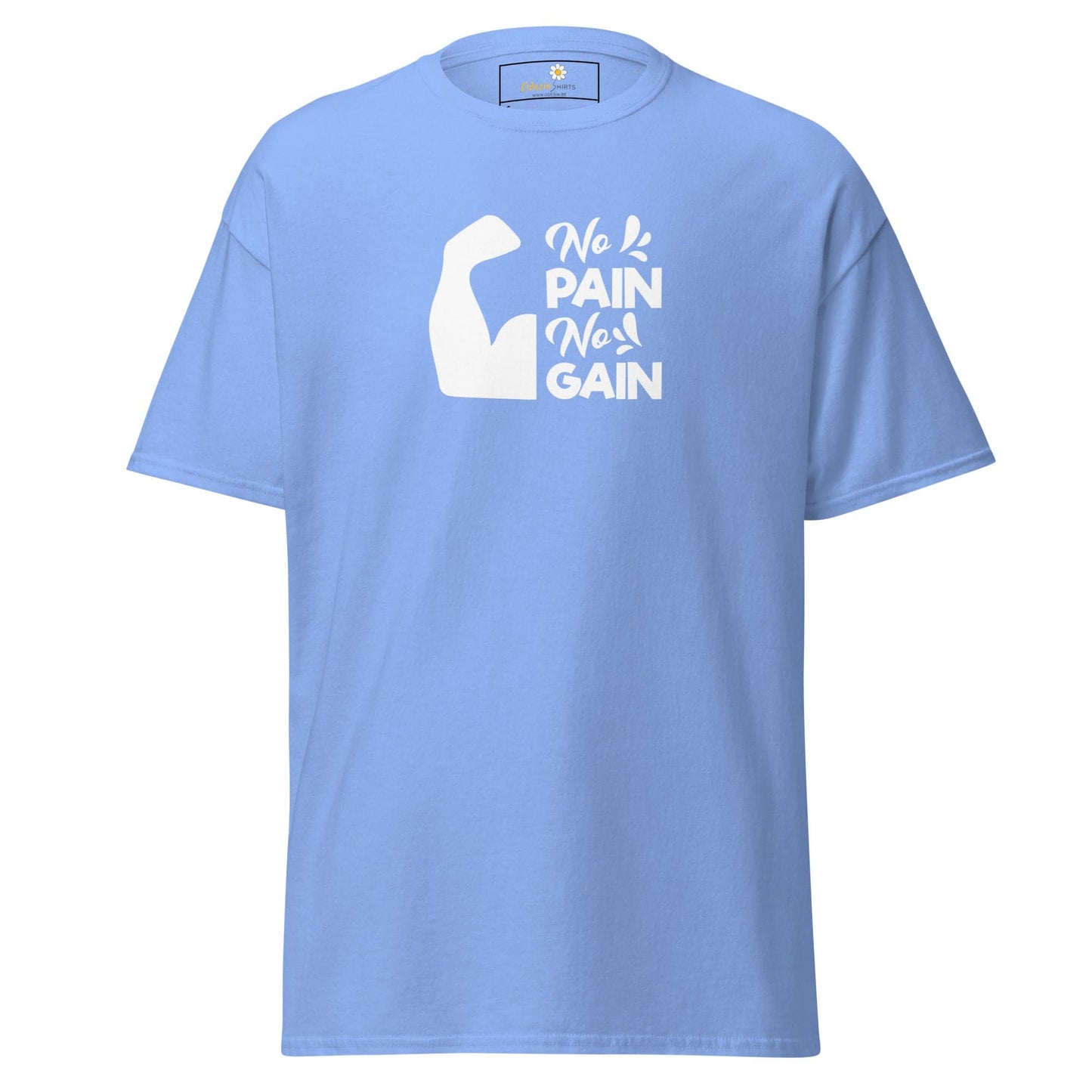 Unisex classic t-shirt - SPORT BIG MUSCLES - REGULAR - Carolina Blue / S