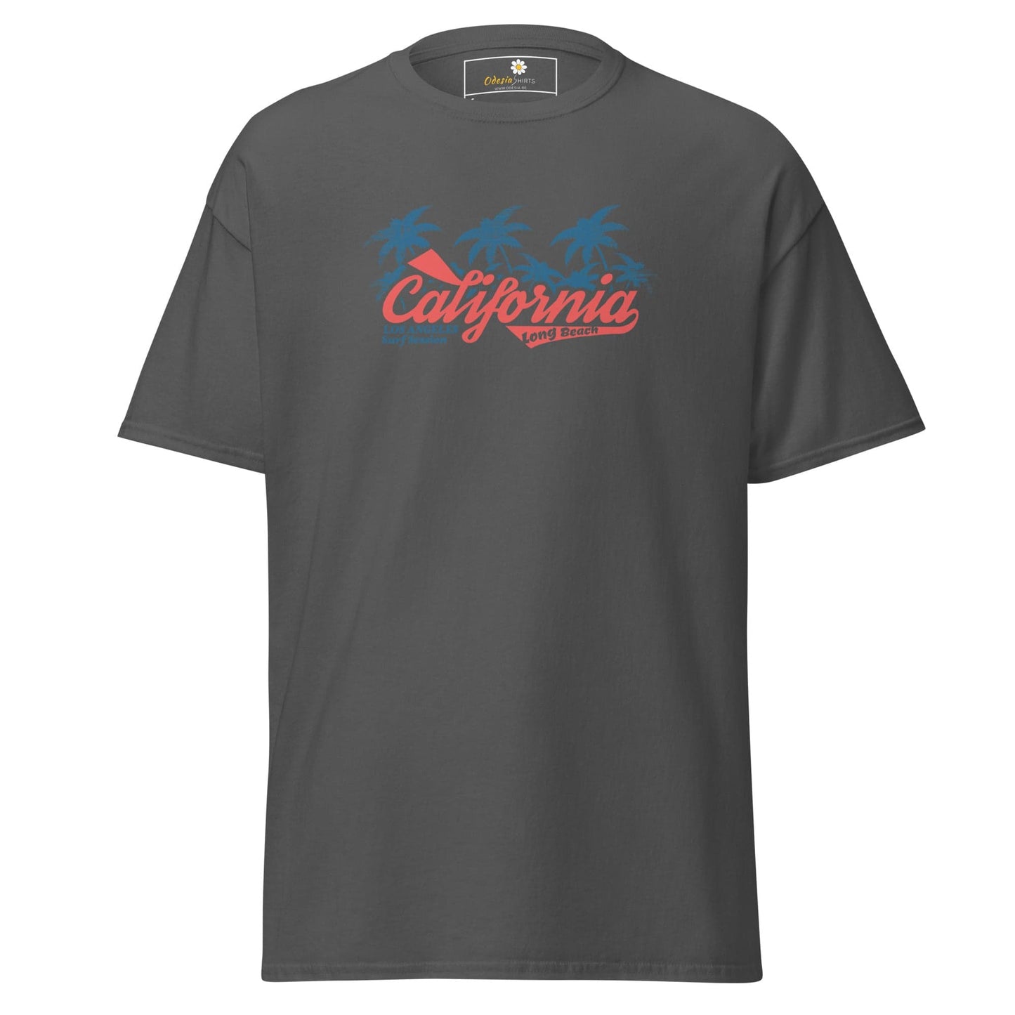 Unisex classic t-shirt - SUMMER CALIFORNIA DREAMS - REGULAR - Dark Heather / S