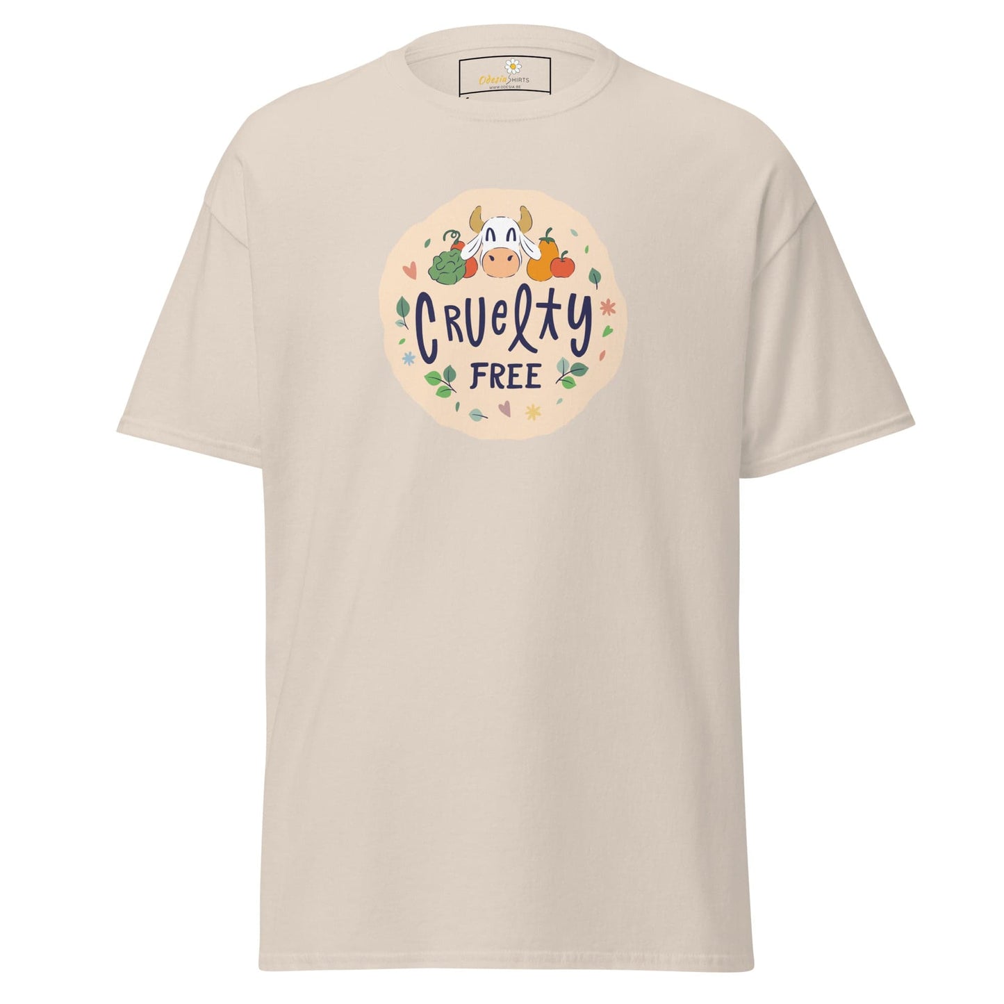 Unisex classic t-shirt - VEGAN CRUELTY FREE - REGULAR - Natural / S