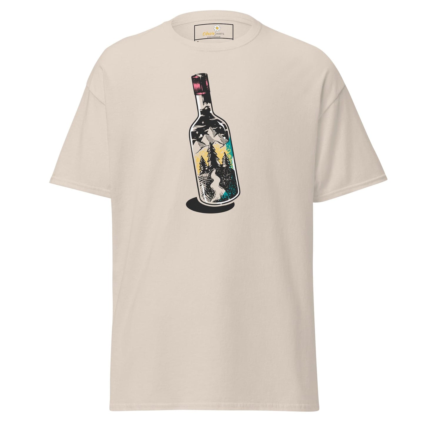 Unisex classic t-shirt - FANTASY LIGHT BOTTLE - REGULAR - Natural / S