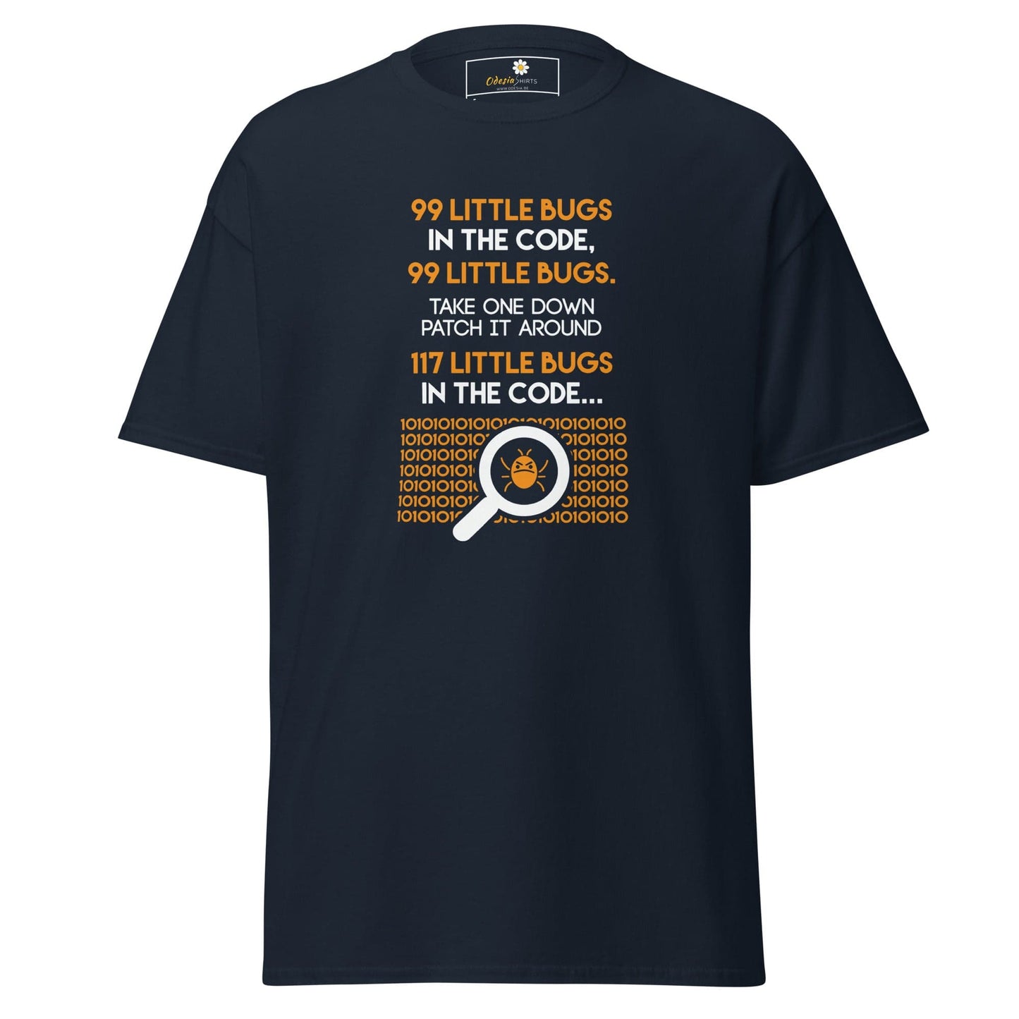 Unisex classic t-shirt - IT 99 LITTLE BUGS - REGULAR - Navy / S