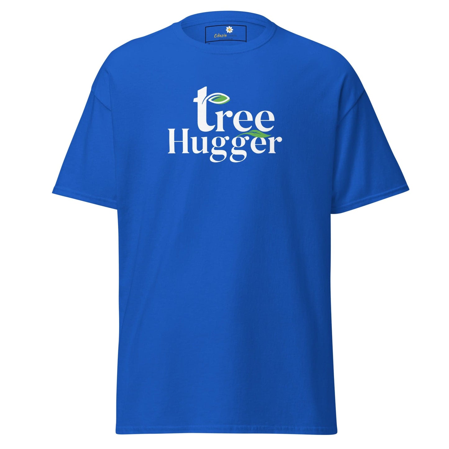 Unisex classic t-shirt - ECOLOGY TREE HUGGER - REGULAR - Royal / S
