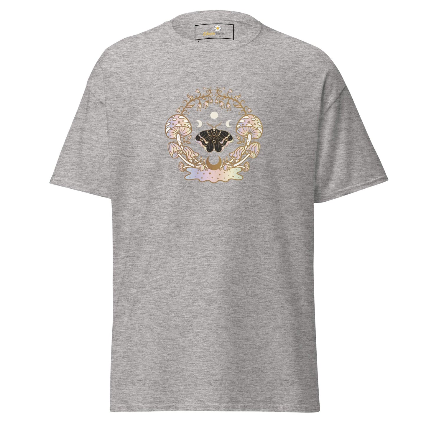 Unisex classic t-shirt - MYSTIC MAGIC MUSHROOMS - REGULAR - Sport Grey / S