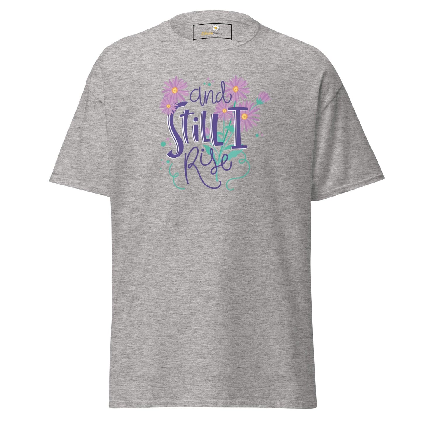 Unisex classic t-shirt - POSITIVE AND STILL I GROW - REGULAR - Sport Grey / S