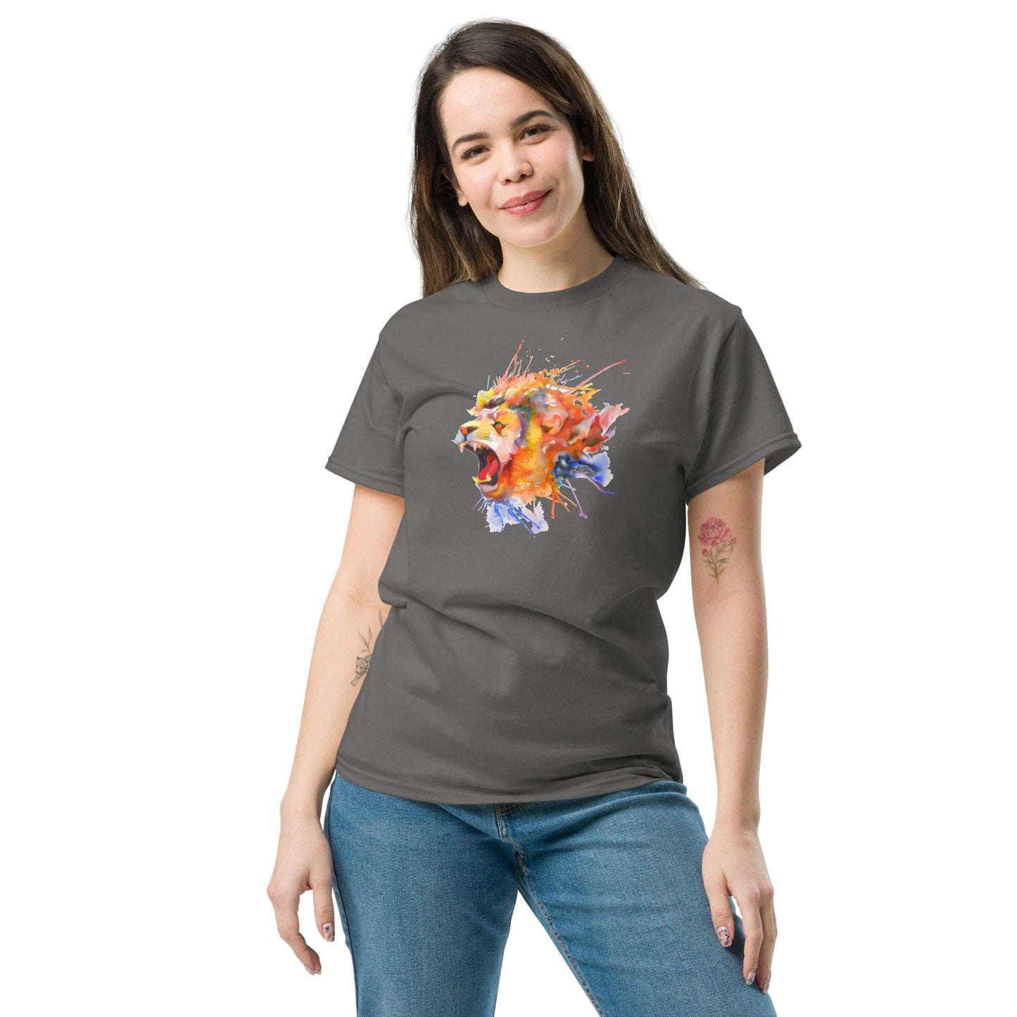 T-shirt Design Tee • Men / Women • [2xl-5xl] - Charcoal / 2xl