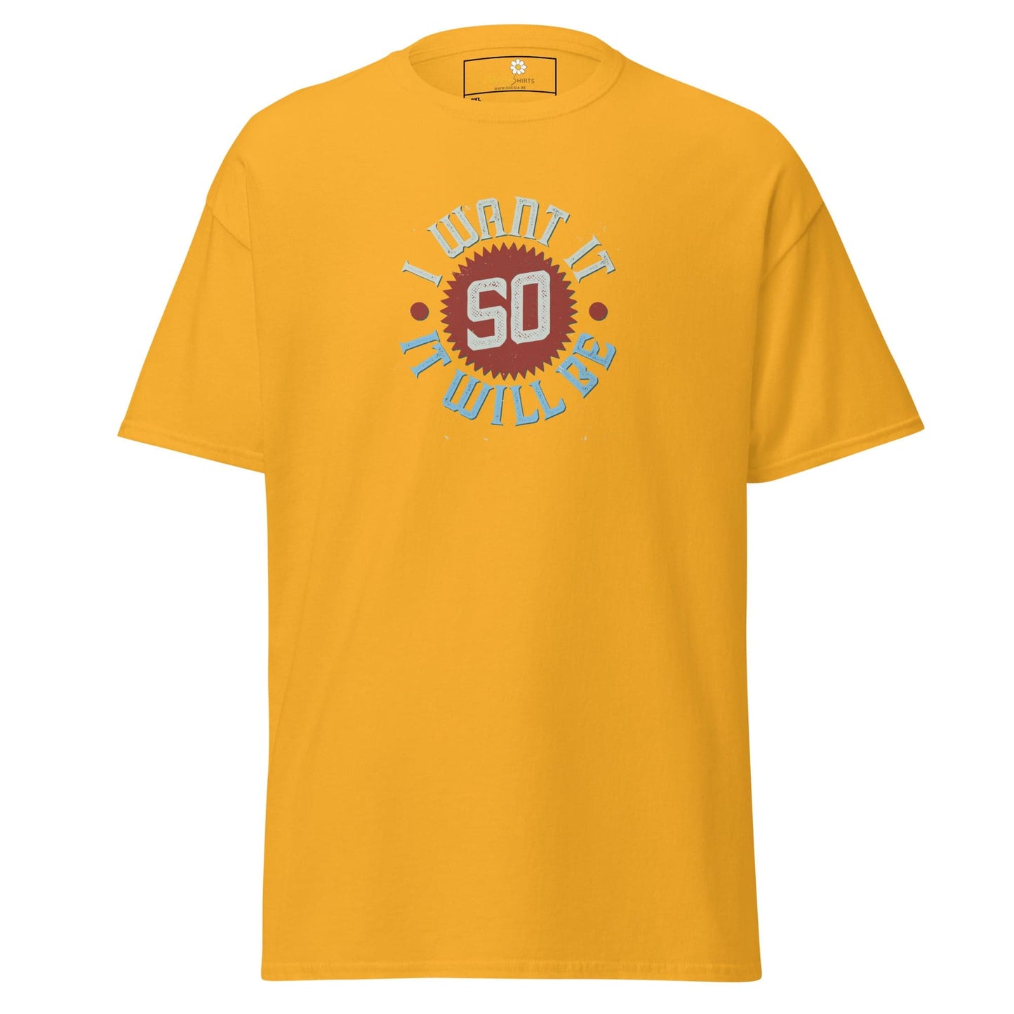 T-shirt Design Tee • Men / Women • [2xl-5xl] - Gold / 2xl