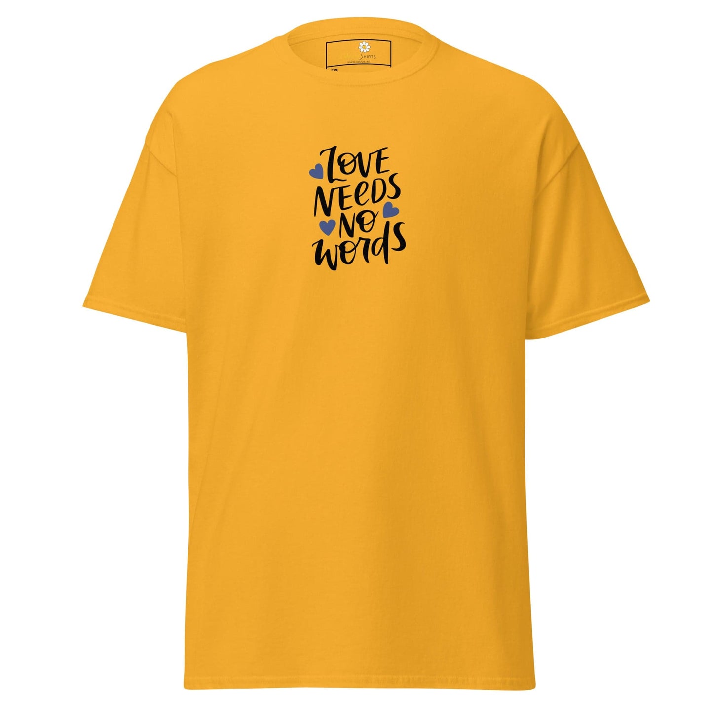 T-shirt Design Tee • Men / Women • [2xl-5xl] - Gold / 2xl