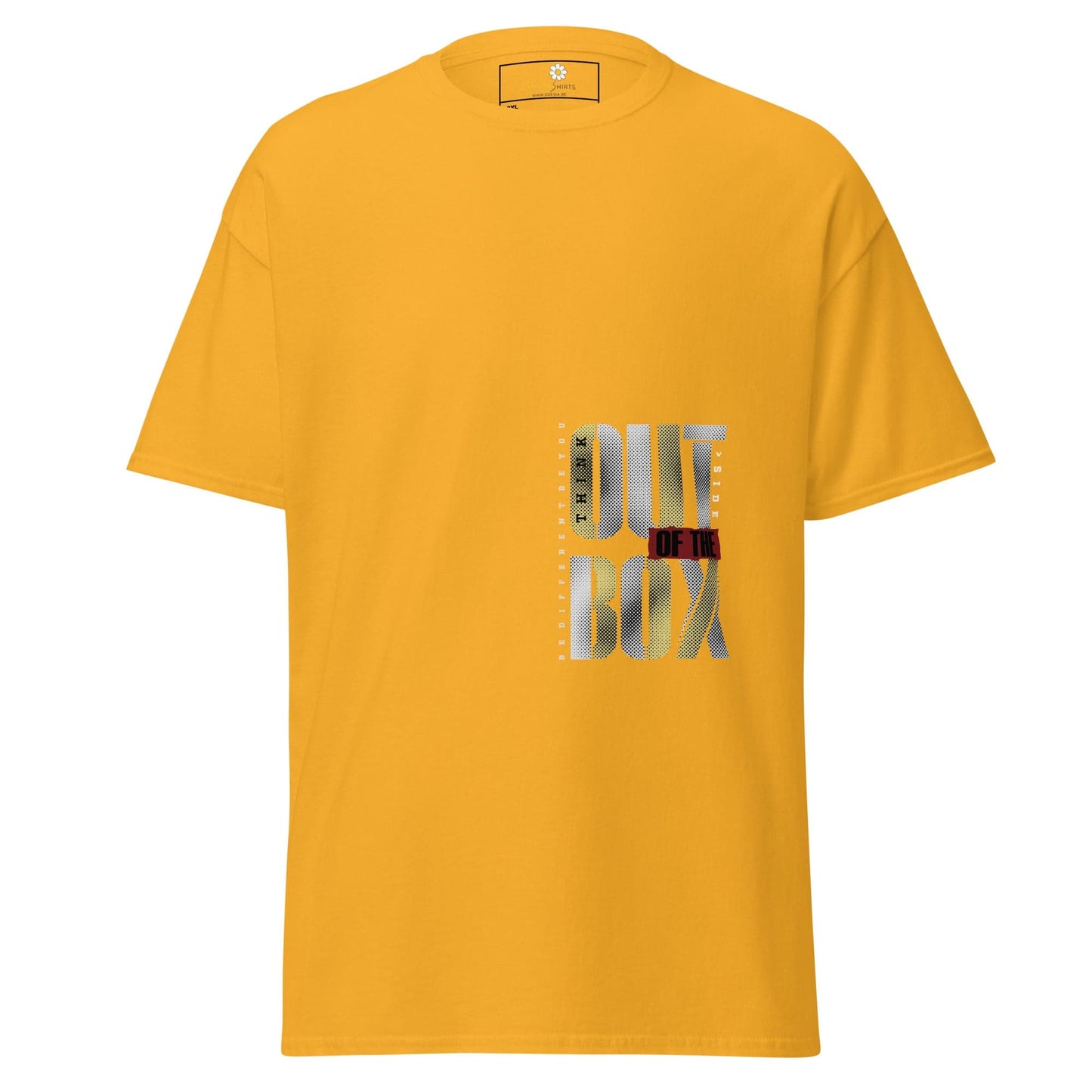 T-shirt Design Tee • Men / Women • [2xl-5xl] - Gold / 2xl