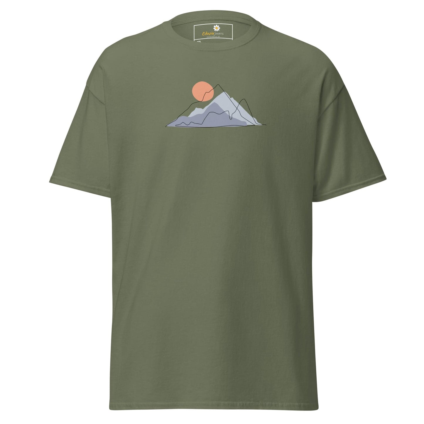 T-shirt Design Tee • Men / Women • [2xl-5xl] - Military Green / 2xl