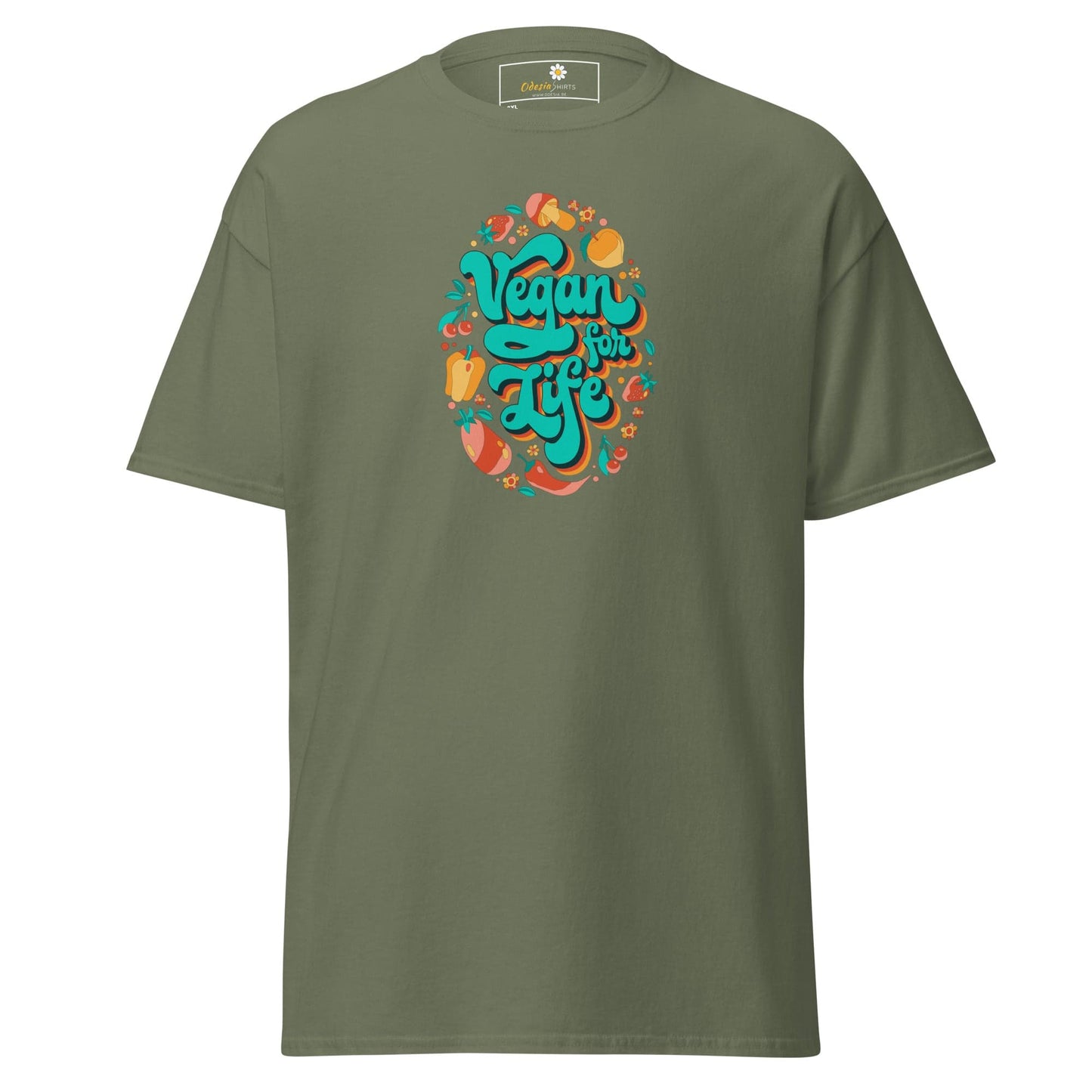 T-shirt Design Tee • Men / Women • [2xl-5xl] - Military Green / 2xl