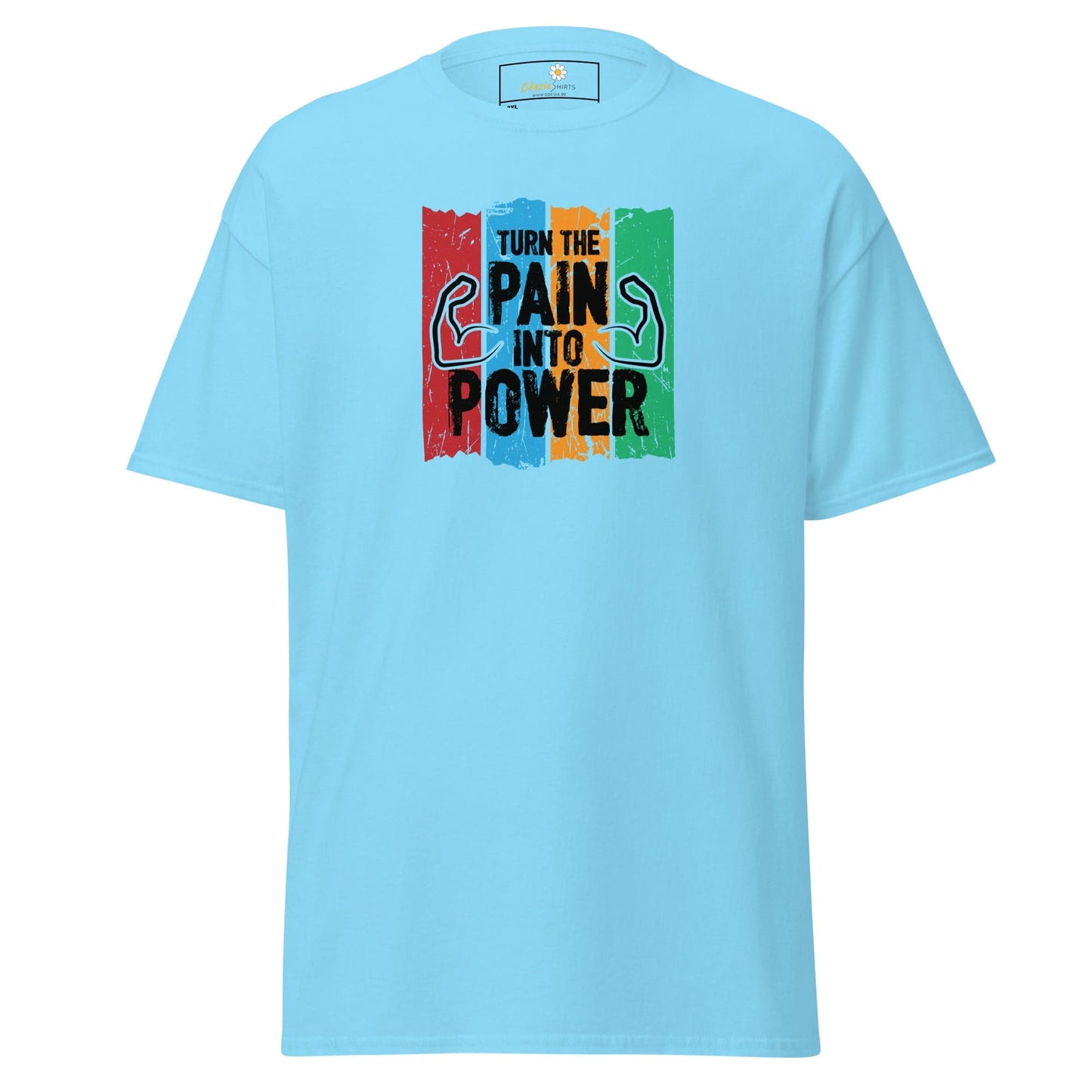 T-shirt Design Tee • Men / Women • [2xl-5xl] - Sky / 2xl