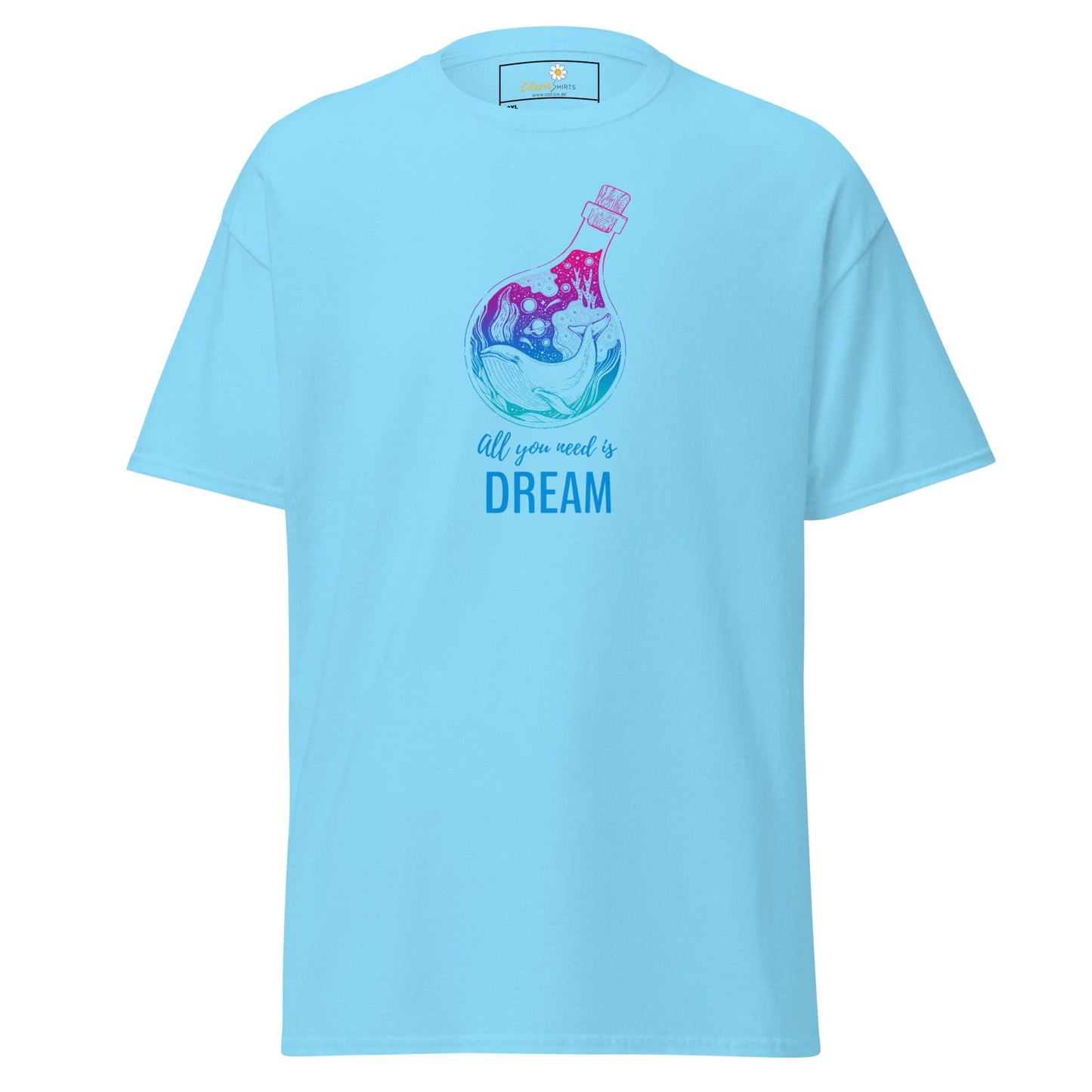 T-shirt Design Tee • Men / Women • [2xl-5xl] - Sky / 2xl